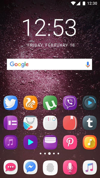 Theme for LG Q Stylus Stylo ۴ - عکس برنامه موبایلی اندروید