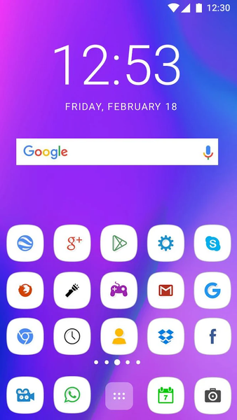 Theme for LG V50 ThinQ 5G - Image screenshot of android app