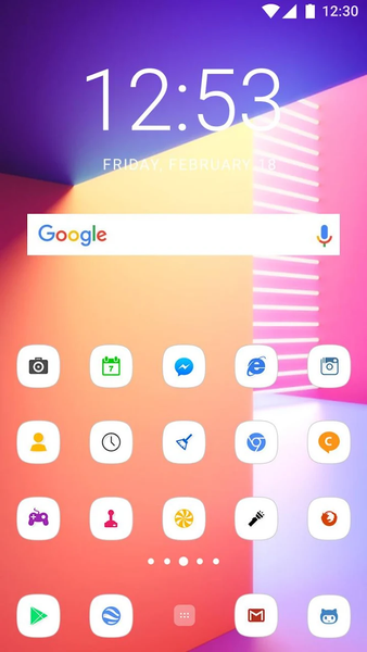 Theme for Motorola One Vision - عکس برنامه موبایلی اندروید