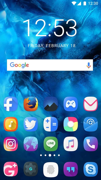 Theme for Oppo F9 Pro - Image screenshot of android app