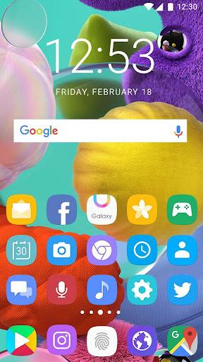 Theme of Samsung Galaxy A51 5G - Image screenshot of android app