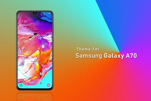 Theme for Galaxy A70 - عکس برنامه موبایلی اندروید