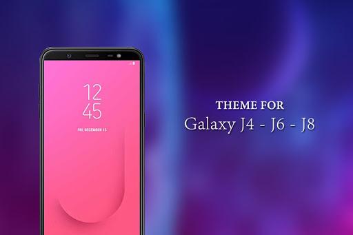 Theme for Galaxy J8 J6 J4 - عکس برنامه موبایلی اندروید