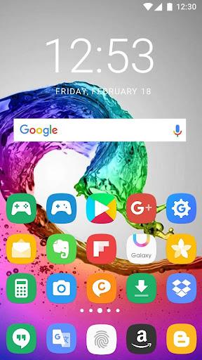 Theme for Galaxy Note ۹ - ۱۰ - عکس برنامه موبایلی اندروید