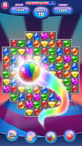 Diamond Mania Match 3 - Gameplay image of android game