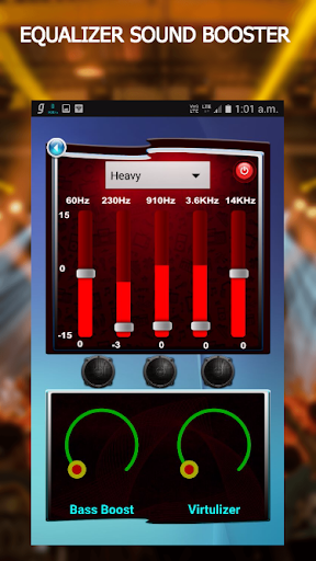 Equalizer Sound Booster - Image screenshot of android app