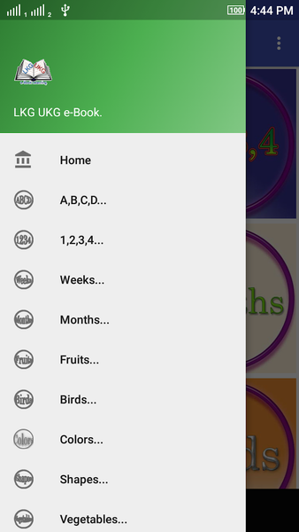 LKG UKG e-Book - Image screenshot of android app