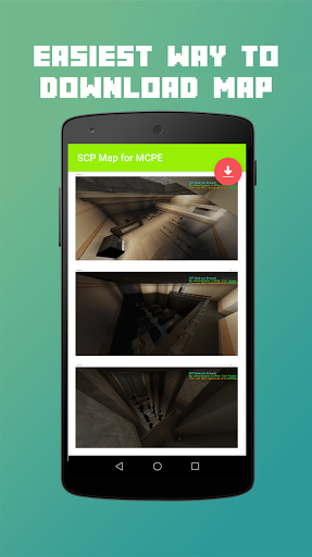 SCP Map & Mod for MCPE - عکس برنامه موبایلی اندروید