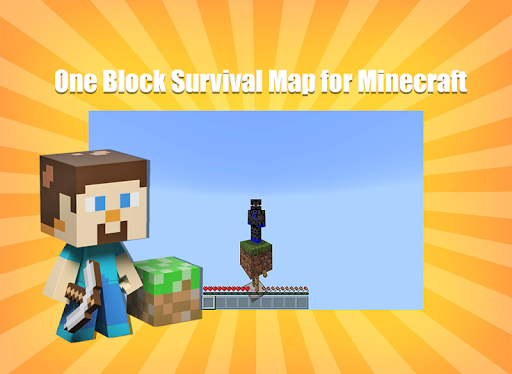 One Block Survival Map for Min - Image screenshot of android app