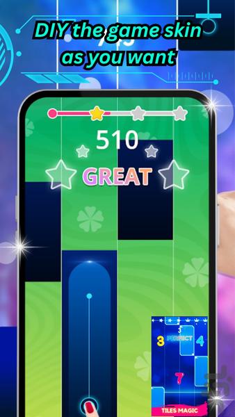 Piano Tiles 3 - Gameplay image of android game