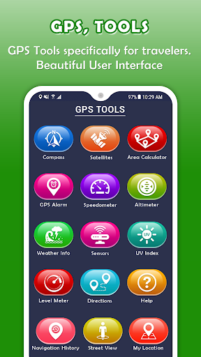 GPS, Tools - Map, Route, Traffic & Navigation - عکس برنامه موبایلی اندروید