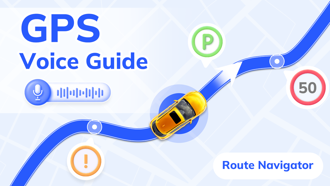 Voice GPS Navigation: GPS Map - عکس برنامه موبایلی اندروید