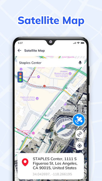 Voice GPS Navigation: GPS Map - عکس برنامه موبایلی اندروید