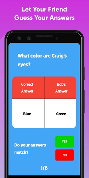 How Well Do You Know Me? Quiz - Gameplay image of android game