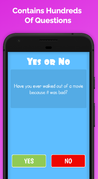 Yes or No - Image screenshot of android app