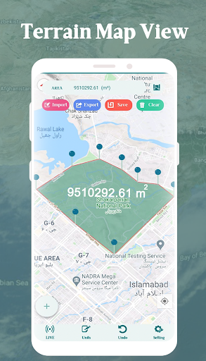 Area Calculator For Land - عکس برنامه موبایلی اندروید