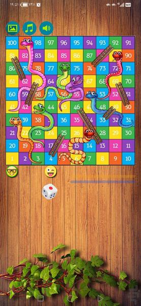 مار و پله - عکس بازی موبایلی اندروید