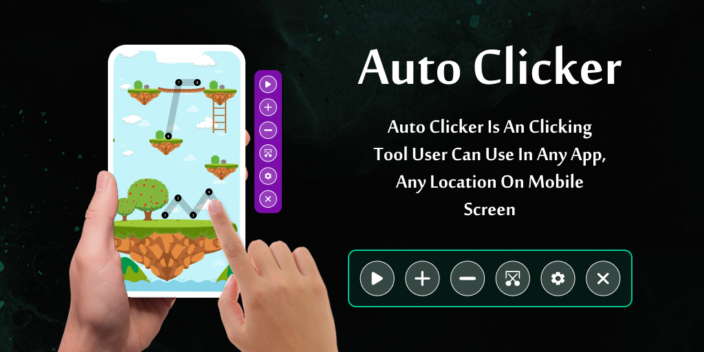 Auto Clicker - Tapping Click - عکس برنامه موبایلی اندروید