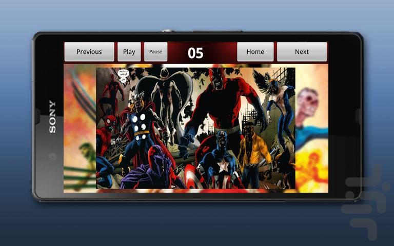 Marvel Zombies Chapter 1 Farsi - Image screenshot of android app