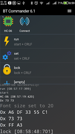 Bluetooth Commander - عکس برنامه موبایلی اندروید