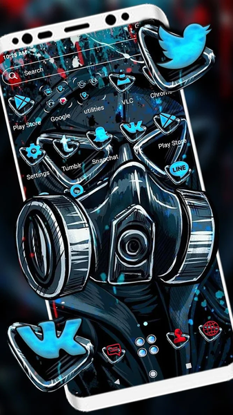 Mask Launcher Themes - عکس برنامه موبایلی اندروید