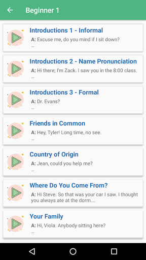 English Conversation: RealTalk - عکس برنامه موبایلی اندروید