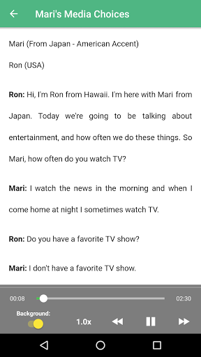 English Conversation: RealTalk - عکس برنامه موبایلی اندروید