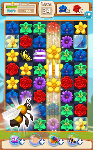 Blossom Blitz Match 3 - عکس بازی موبایلی اندروید