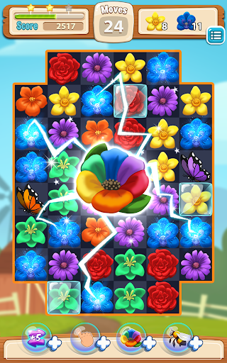 Blossom Blitz Match ۳ - عکس بازی موبایلی اندروید