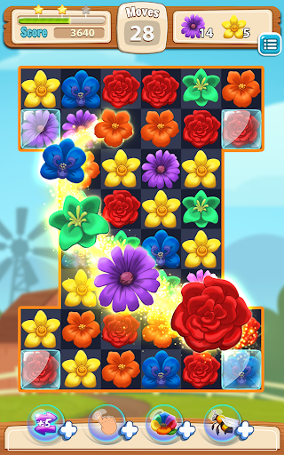 Blossom Blitz Match ۳ - عکس بازی موبایلی اندروید