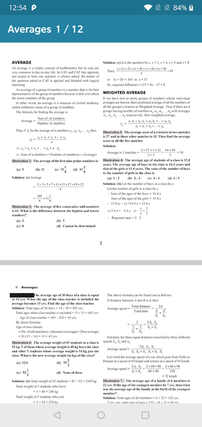 Math for All Competitive Exam - Image screenshot of android app