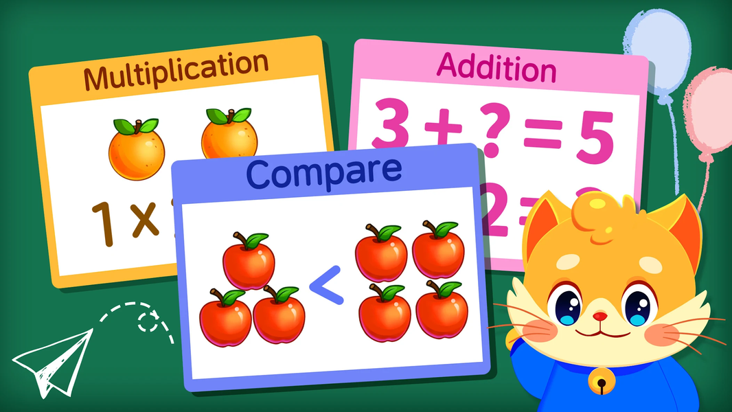 Math for Kids - Logic Games - عکس بازی موبایلی اندروید