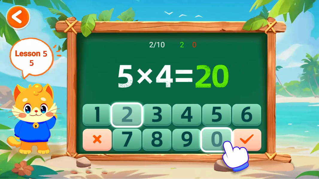 Math for Kids - Logic Games - Gameplay image of android game