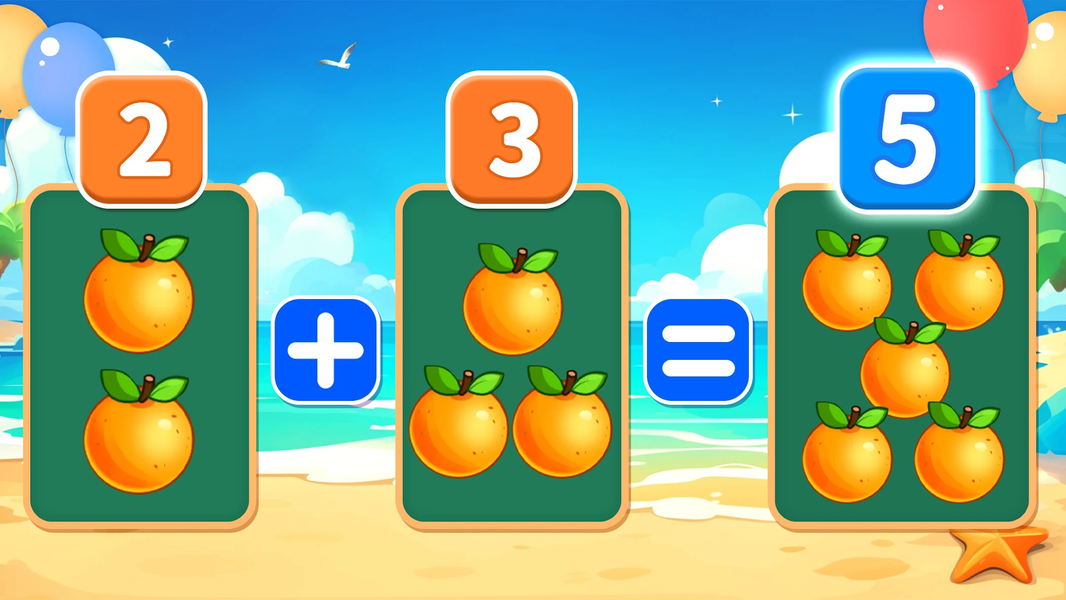 Math for Kids - Logic Games - Gameplay image of android game