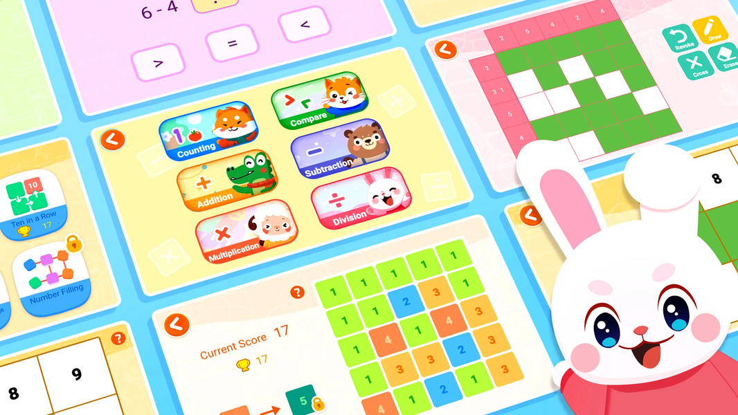 Math for Kids - Logic Games - Gameplay image of android game