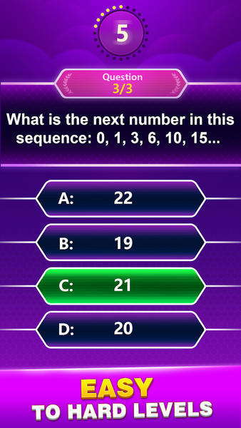Math Trivia - Quiz Puzzle Game - عکس بازی موبایلی اندروید