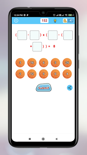 Math riddles | puzzle game - عکس برنامه موبایلی اندروید