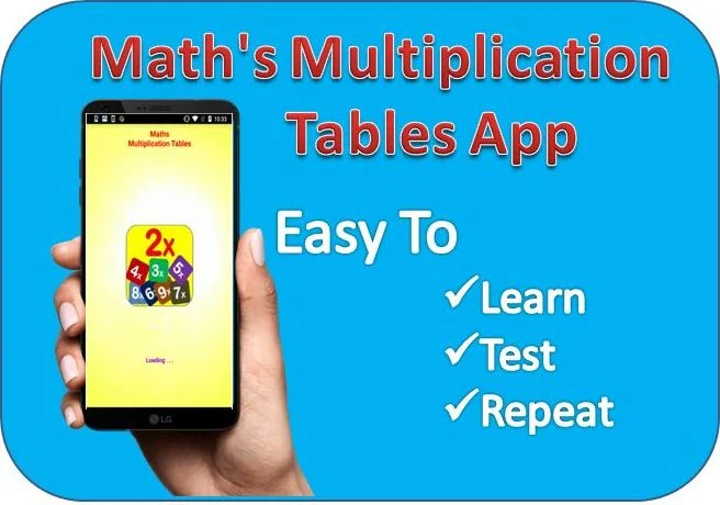 Maths Multiplication Tables - - Image screenshot of android app