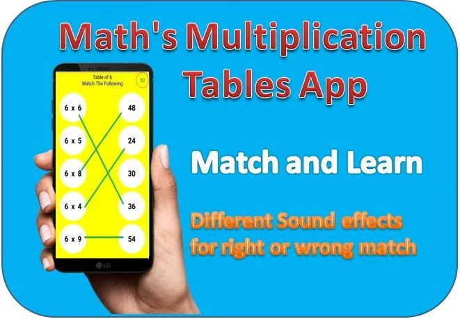 Maths Multiplication Tables - - Image screenshot of android app