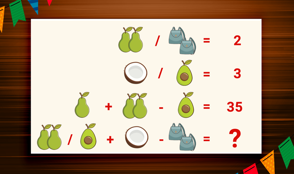 Math riddles challenge - Image screenshot of android app