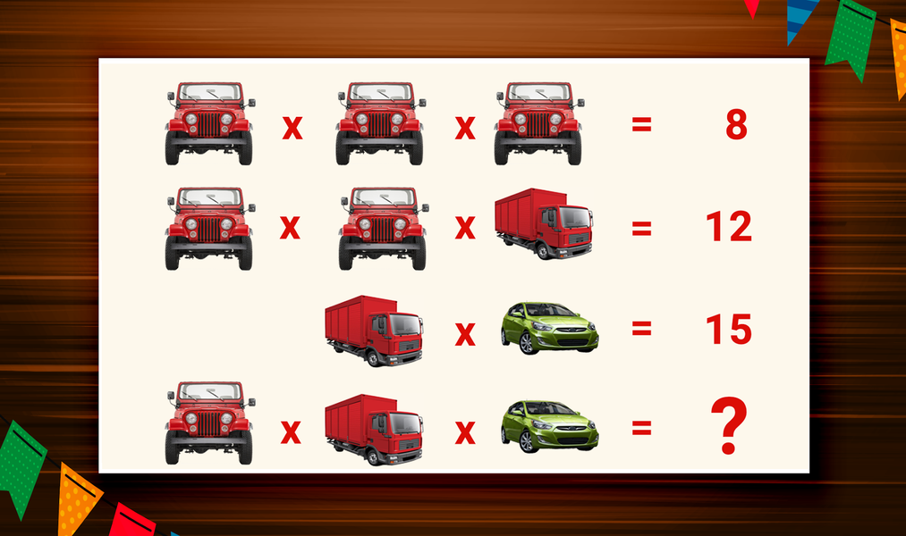 Math riddles challenge - Image screenshot of android app