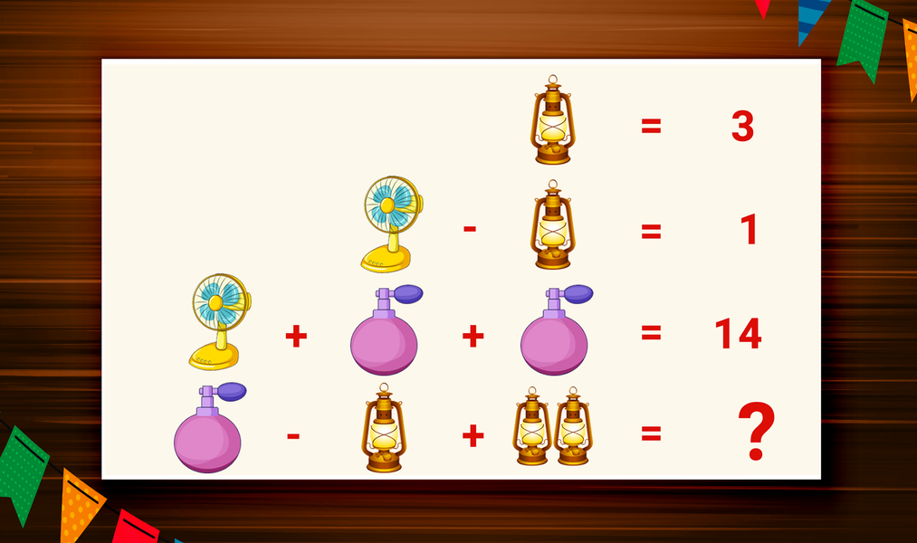 Math riddles challenge - Image screenshot of android app