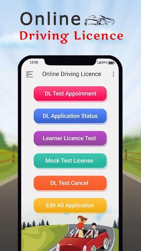 Driving License Online Apply - Image screenshot of android app