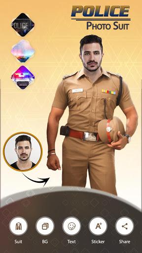 Police Photo Suit Editor - عکس برنامه موبایلی اندروید