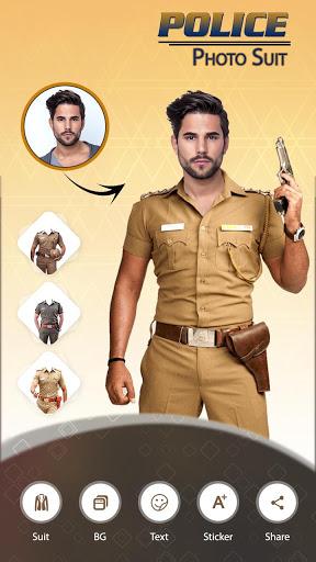 Police Photo Suit Editor - عکس برنامه موبایلی اندروید