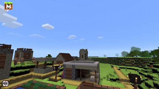 MaxiCraft Adventure Time - Gameplay image of android game