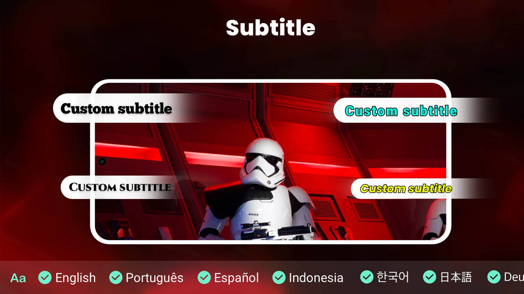Video Player All Format HD - عکس برنامه موبایلی اندروید