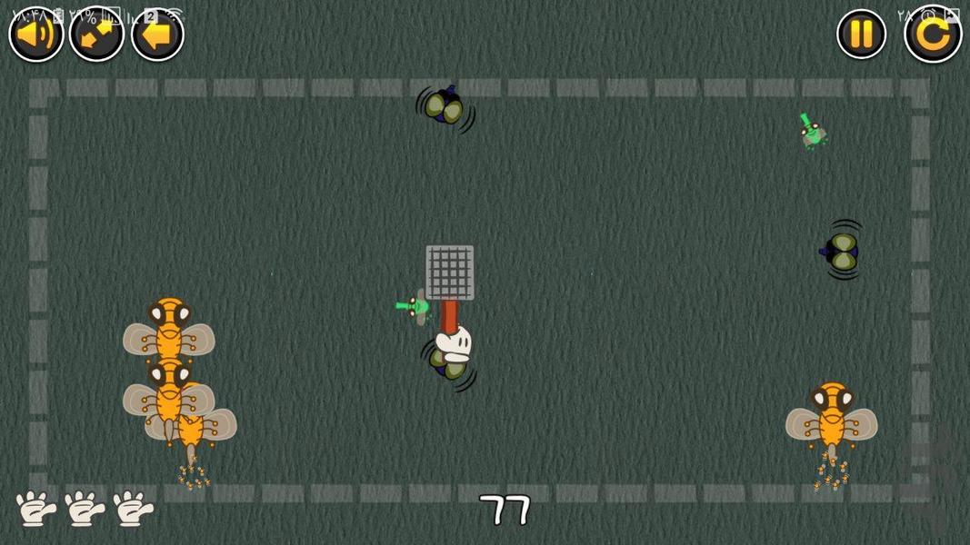 مگس کش - Gameplay image of android game