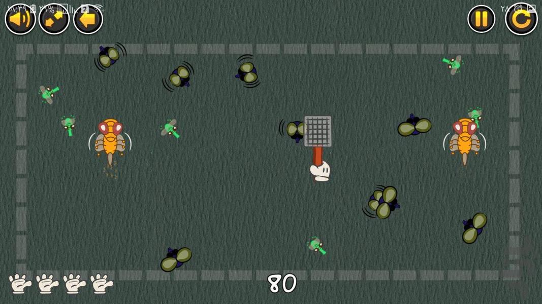 مگس کش - Gameplay image of android game