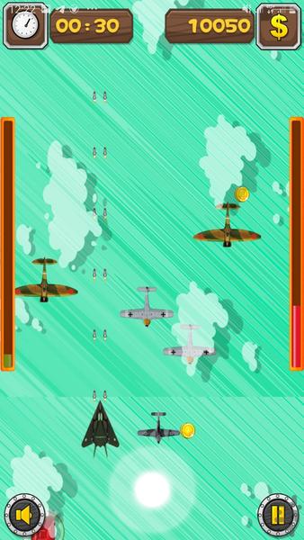 بازی هواپیمای جنگی - عکس بازی موبایلی اندروید